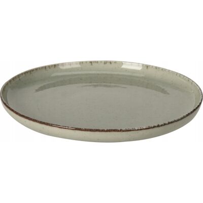 Sans Marque Assiette À Dessert En Porcelaine Verte, 19 Cm - Publicité Sans Marque Assiette À Dessert En Porcelaine Verte, 19 Cm - Publicité