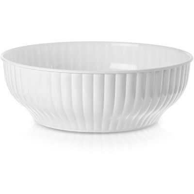 Sans Marque Bol De Cuisine Blanc 24 Cm, 2,5 L - Publicité Sans Marque Bol De Cuisine Blanc 24 Cm, 2,5 L - Publicité