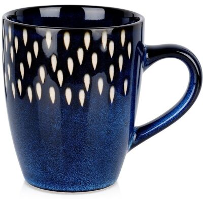 Sans Marque Mug En Céramique Bleu Marine 350 Ml - Publicité Sans Marque Mug En Céramique Bleu Marine 350 Ml - Publicité