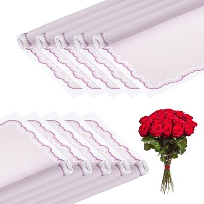 Uxcell Papier Cadeau Pour Bouquet 10 Feuilles, Imperméable Violet Pour Fleurs - Publicité Uxcell Papier Cadeau Pour Bouquet 10 Feuilles, Imperméable Violet Pour Fleurs - Publicité