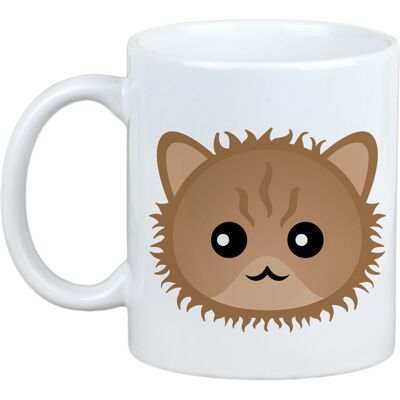 Tasse Selkirk Rex Avec Chat Art-Dog - Publicité Tasse Selkirk Rex Avec Chat Art-Dog - Publicité