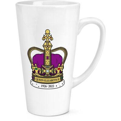 Gift Base Tasse À Latte Commemorative En Or De La Reine Elizabeth Ii 1926-2022 17oz - Publicité Gift Base Tasse À Latte Commemorative En Or De La Reine Elizabeth Ii 1926-2022 17oz - Publicité
