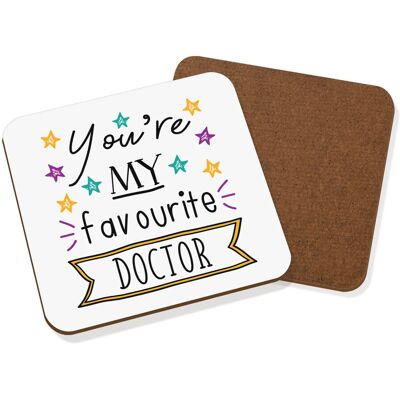 Gift Base Vous Êtes Mon Docteur Préféré Étoiles Sous-Verre Boissons - Drôle Meilleur - Publicité Gift Base Vous Êtes Mon Docteur Préféré Étoiles Sous-Verre Boissons - Drôle Meilleur - Publicité