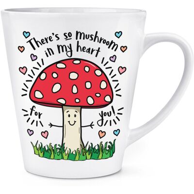Gift Base Il Y A So Champignon In My Cœur Pour Vous 341ml Latte Tasse - Drôle Valentine'S - Publicité Gift Base Il Y A So Champignon In My Cœur Pour Vous 341ml Latte Tasse - Drôle Valentine'S - Publicité