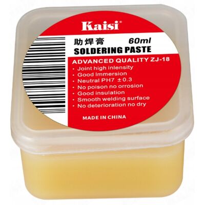 Sans Marque Pâte À Souder Jaune / Flux En Boîte De 60 Ml Zj-18 - Publicité Sans Marque Pâte À Souder Jaune / Flux En Boîte De 60 Ml Zj-18 - Publicité