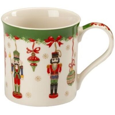 Noel Par Lamart Tasse Mug De Noël Avec Casse-Noisette 350ml Porcelaine Table - Publicité Noel Par Lamart Tasse Mug De Noël Avec Casse-Noisette 350ml Porcelaine Table - Publicité