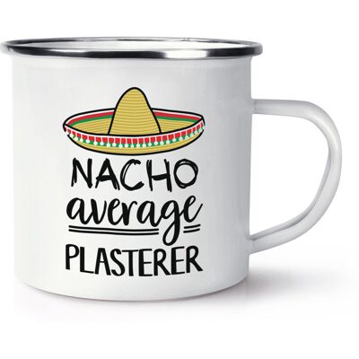 Gift Base Mug En Émail De Plâtrier Pas Comme Les Autres, Meilleur Superstar Drôle Du Monde - Publicité Gift Base Mug En Émail De Plâtrier Pas Comme Les Autres, Meilleur Superstar Drôle Du Monde - Publicité