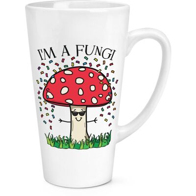 Gift Base I'M A Champignons 483ml Grand Latte Tasse - Drôle Amusant Guy Nourriture Blague - Publicité Gift Base I'M A Champignons 483ml Grand Latte Tasse - Drôle Amusant Guy Nourriture Blague - Publicité