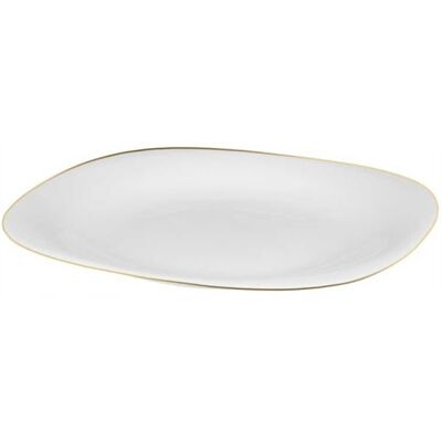 Sans Marque Talerz Deserowy Płaski Kwadratowy 21,5 Cm Biały - Publicité Sans Marque Talerz Deserowy Płaski Kwadratowy 21,5 Cm Biały - Publicité