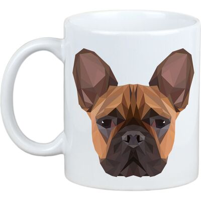 Tasse Géométrique Bulldog Français Art-Dog - Publicité Tasse Géométrique Bulldog Français Art-Dog - Publicité