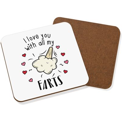 Gift Base J'Aime Tu Avec Tous Mes Pets Sous-Verre Tapis À Boissons - Drôle Saint-Valentin - Publicité Gift Base J'Aime Tu Avec Tous Mes Pets Sous-Verre Tapis À Boissons - Drôle Saint-Valentin - Publicité