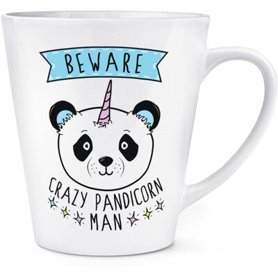 Gift Base Attention Mug À Latte Pandicorn Fou 12oz - Panda Licorne Animal Drôle - Publicité Gift Base Attention Mug À Latte Pandicorn Fou 12oz - Panda Licorne Animal Drôle - Publicité