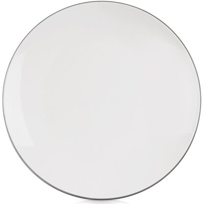 Artemis Petite Assiette À Dessert En Porcelaine Blanche De 20 Cm - Publicité Artemis Petite Assiette À Dessert En Porcelaine Blanche De 20 Cm - Publicité
