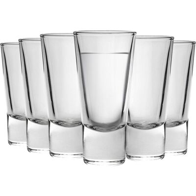 Bormioli Rocco 12x Ypsilon Verres De Tir Classiques Liqueur Italienne 70ml Clear - Publicité Bormioli Rocco 12x Ypsilon Verres De Tir Classiques Liqueur Italienne 70ml Clear - Publicité