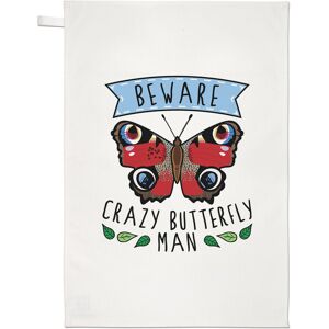 Gift Base Avertir L'Homme Papillon Fou Serviette De Thé Chiffon À Vaisselle Animal Drôle - Publicité Gift Base Avertir L'Homme Papillon Fou Serviette De Thé Chiffon À Vaisselle Animal Drôle - Publicité