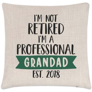Gift Base Personnalisé I'M Non Retraité Professionnel Papy Coussin Housse Oreiller Pères - Publicité Gift Base Personnalisé I'M Non Retraité Professionnel Papy Coussin Housse Oreiller Pères - Publicité