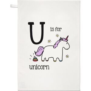 Gift Base Lettre U Est Pour Licorne Serviette De Thé Chiffon À Vaisselle - Alphabet Mignon - Publicité Gift Base Lettre U Est Pour Licorne Serviette De Thé Chiffon À Vaisselle - Alphabet Mignon - Publicité