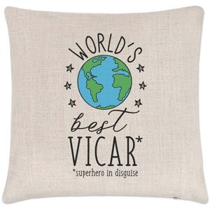 Gift Base World'S Meilleur Vicaire Coussin Housse Oreiller Dieu Worlds Best Awesome - Publicité Gift Base World'S Meilleur Vicaire Coussin Housse Oreiller Dieu Worlds Best Awesome - Publicité