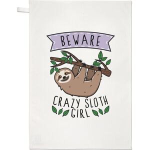Gift Base Attention Fou Paresseux Fille Thé Serviette Plat Tissu Drôle Blague Animal Lazy - Publicité Gift Base Attention Fou Paresseux Fille Thé Serviette Plat Tissu Drôle Blague Animal Lazy - Publicité