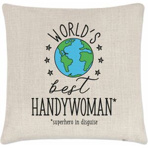 Gift Base World'S Meilleur Handywoman Housse De Coussin Oreiller Worlds Best Favourite - Publicité Gift Base World'S Meilleur Handywoman Housse De Coussin Oreiller Worlds Best Favourite - Publicité