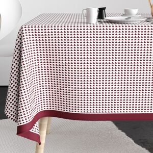 Housse De Rêve Nappe Rectangulaire Anti Tache 140x250 Cm Coton Tilak Aubergine - Publicité Housse De Rêve Nappe Rectangulaire Anti Tache 140x250 Cm Coton Tilak Aubergine - Publicité