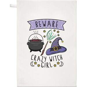 Gift Base Attention Fou Sorcière Fille Thé Serviette Plat Tissu Drôle Blague Magique Sort - Publicité Gift Base Attention Fou Sorcière Fille Thé Serviette Plat Tissu Drôle Blague Magique Sort - Publicité