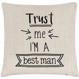 Gift Base Trust Me I'M A Meilleur Homme Coussin Housse Oreiller - Drôle Mariage - Publicité Gift Base Trust Me I'M A Meilleur Homme Coussin Housse Oreiller - Drôle Mariage - Publicité