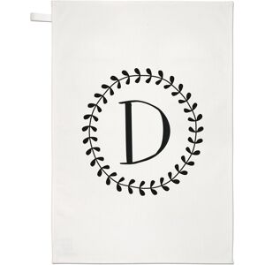 Gift Base Lettre D Couronne Florale Alphabet Serviette À Thé Chiffon À Vaisselle - Fleurs - Publicité Gift Base Lettre D Couronne Florale Alphabet Serviette À Thé Chiffon À Vaisselle - Fleurs - Publicité