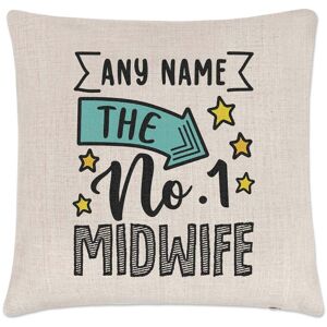 Gift Base Personnalisé No.1 Sage-Femme Coussin Housse Oreiller Mondes Meilleur Awesome - Publicité Gift Base Personnalisé No.1 Sage-Femme Coussin Housse Oreiller Mondes Meilleur Awesome - Publicité
