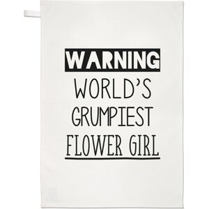 Gift Base Avertissement World'S Le Plus Grincheux Fleur Fille Torchon Plat Tissu Awesome - Publicité Gift Base Avertissement World'S Le Plus Grincheux Fleur Fille Torchon Plat Tissu Awesome - Publicité