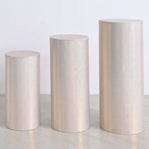 Uxcell Set De 3 Housses Spandex Pour Supports Cylindriques Tissu Réfléchissant Laser - Publicité Uxcell Set De 3 Housses Spandex Pour Supports Cylindriques Tissu Réfléchissant Laser - Publicité
