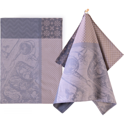 Torchon De Cuisine En Coton Zwoltex Tosca, Gris, 240 G, 50 X 70 Cm - Publicité Torchon De Cuisine En Coton Zwoltex Tosca, Gris, 240 G, 50 X 70 Cm - Publicité