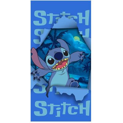 Serviette De Plage En Microfibre Disney Stitch Disney - Publicité Serviette De Plage En Microfibre Disney Stitch Disney - Publicité