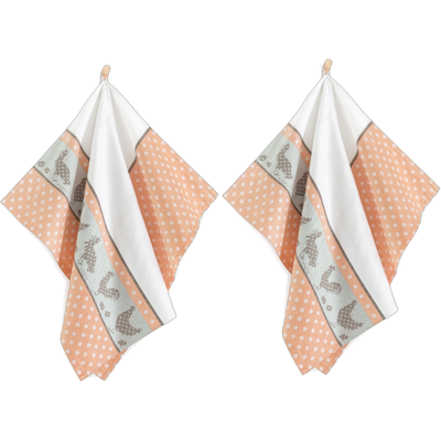 Zwoltex Folk Ensemble De Cuisine En Coton, 2 Pièces, Rose, 50 X 70 Cm - Publicité Zwoltex Folk Ensemble De Cuisine En Coton, 2 Pièces, Rose, 50 X 70 Cm - Publicité