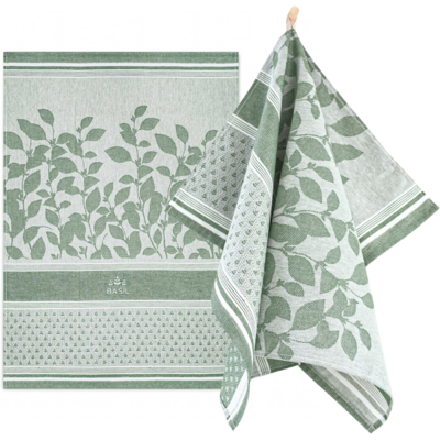 Torchon De Cuisine En Coton Zwoltex Basil, Vert, 240 G, 50 X 70 Cm - Publicité Torchon De Cuisine En Coton Zwoltex Basil, Vert, 240 G, 50 X 70 Cm - Publicité