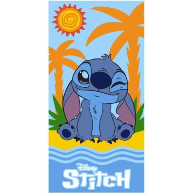 Serviette De Plage En Microfibre Disney Stitch Disney - Publicité Serviette De Plage En Microfibre Disney Stitch Disney - Publicité