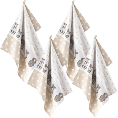 Zwoltex Aleks Chiffon De Cuisine En Coton Beige 240 G 50 X 70 Cm X 4 - Publicité Zwoltex Aleks Chiffon De Cuisine En Coton Beige 240 G 50 X 70 Cm X 4 - Publicité
