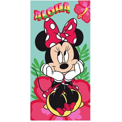 Serviette De Plage En Microfibre Disney Minnie - Publicité Serviette De Plage En Microfibre Disney Minnie - Publicité