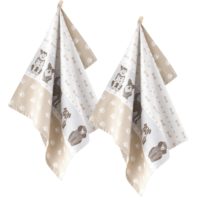 Zwoltex Aleks Chiffon De Cuisine En Coton Beige 240 G 50 X 70 Cm X2 - Publicité Zwoltex Aleks Chiffon De Cuisine En Coton Beige 240 G 50 X 70 Cm X2 - Publicité