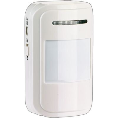 Détecteur De Mouvement Pir Sans Fil Pour Système D'Alarme Xmd-5400 - Visortech - Publicité Détecteur De Mouvement Pir Sans Fil Pour Système D'Alarme Xmd-5400 - Visortech - Publicité