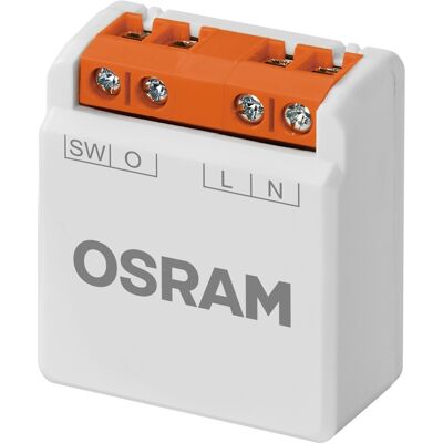 Osram Module De Commutation Wi-Fi Smart+ 1 Canal 8 A Compteur D'Énergie Blanc M - Publicité Osram Module De Commutation Wi-Fi Smart+ 1 Canal 8 A Compteur D'Énergie Blanc M - Publicité