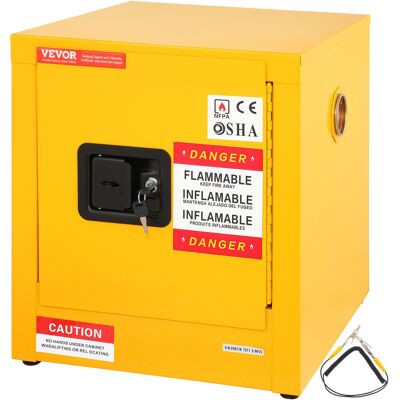 Vevor 50l Armoire De Sécurité Armoire Anti-Feu Liquides Inflammables 43x43x46cm - Publicité Vevor 50l Armoire De Sécurité Armoire Anti-Feu Liquides Inflammables 43x43x46cm - Publicité
