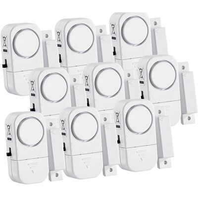 9 Mini Alarmes Pour Portes Et Fenêtres - Visortech - Publicité 9 Mini Alarmes Pour Portes Et Fenêtres - Visortech - Publicité