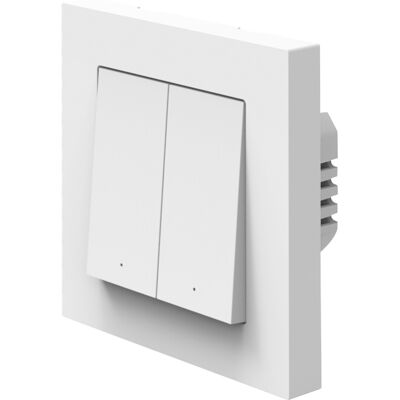 Osram Interrupteur Mural Smart+ Wifi Matter, 2 Canaux, 16ax, Ip20, Blanc, Inter - Publicité Osram Interrupteur Mural Smart+ Wifi Matter, 2 Canaux, 16ax, Ip20, Blanc, Inter - Publicité