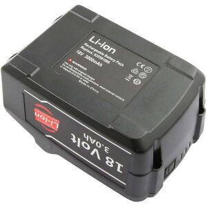 Avizar Batterie Pour Metabo Bs 18 18v Li-Ion 3000mah 54wh Noir - Publicité Avizar Batterie Pour Metabo Bs 18 18v Li-Ion 3000mah 54wh Noir - Publicité