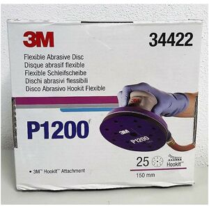 3M 34422 Disques Abrasifs Flexibles P1200 Pièces 25 - Publicité 3M 34422 Disques Abrasifs Flexibles P1200 Pièces 25 - Publicité