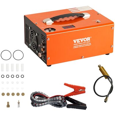 Compresseur d'air PCP portable VEVOR - 30MPa, Arrêt automatique - Publicité Compresseur d'air PCP portable VEVOR - 30MPa, Arrêt automatique - Publicité