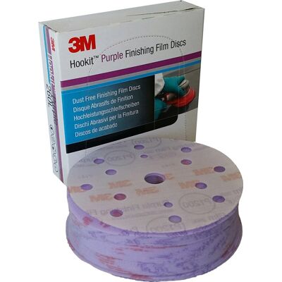 Disques abrasifs 3M 51304 15 trous P2000 - Publicité Disques abrasifs 3M 51304 15 trous P2000 - Publicité