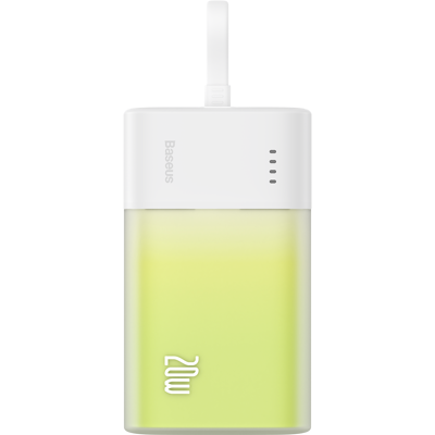 Baseus Batterie Externe Popsicle 5200 Mah 20 W Avec Câble Lightning 60 W/20 V/3 A/30 Cm - Publicité Baseus Batterie Externe Popsicle 5200 Mah 20 W Avec Câble Lightning 60 W/20 V/3 A/30 Cm - Publicité