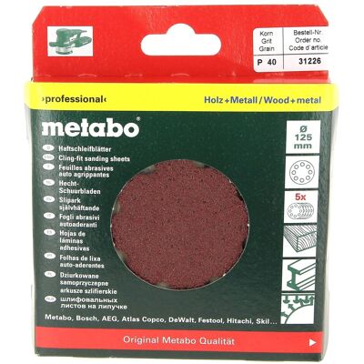 MARIE CLAIRE - D125 - 125mm - 40G - Abrasives - Publicité MARIE CLAIRE - D125 - 125mm - 40G - Abrasives - Publicité